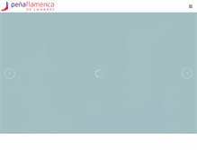 Tablet Screenshot of flamenco-london.org.uk